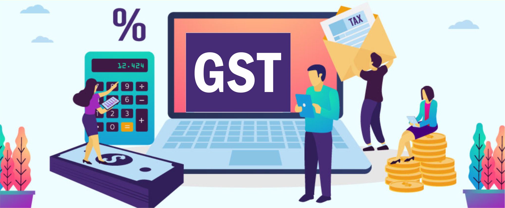 gst on house rent